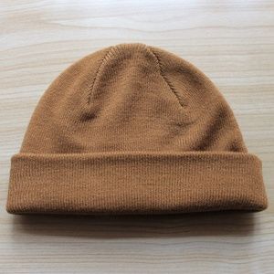 H&M Brown Rib-Knit Beanie, NEW